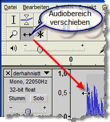 Audacity zweite tonspur einfügen